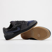 Nike SB Code 58 Shoes - Dark Smoke Grey / Blue Eclipse - Black thumbnail