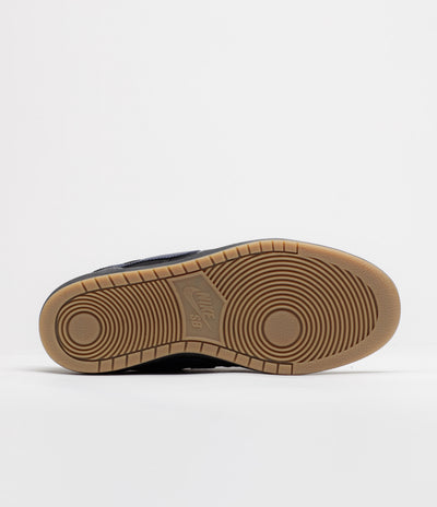 Nike SB Code 58 Shoes - Dark Smoke Grey / Blue Eclipse - Black