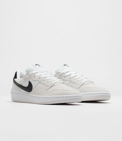 Nike SB Code 58 Shoes - White / Black - Summit White - Black