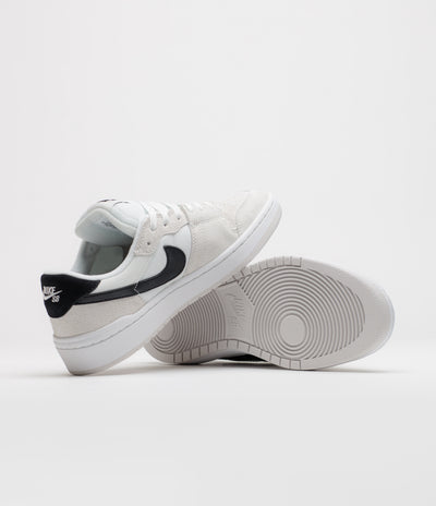 Nike SB Code 58 Shoes - White / Black - Summit White - Black