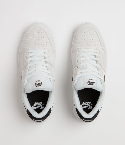 Nike SB Code 58 Shoes - White / Black - Summit White - Black
