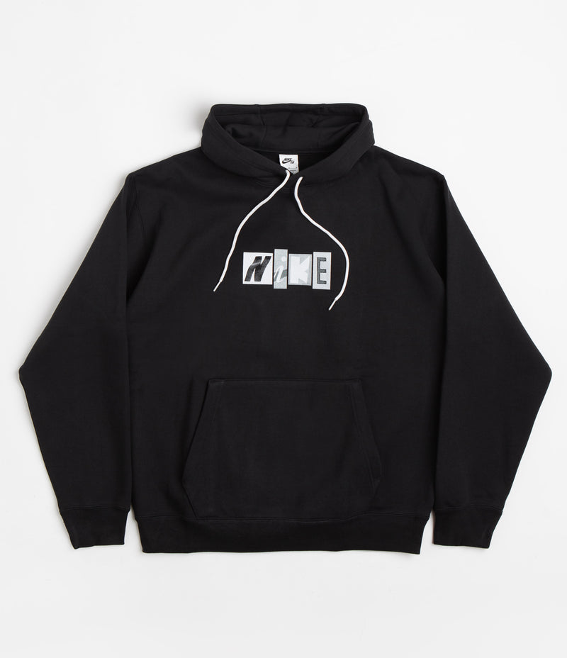 Nike SB Letters Hoodie Black Flatspot