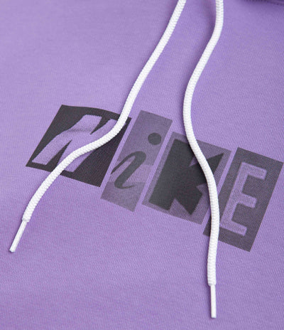 Nike SB Copyshop Letters Hoodie - Space Purple