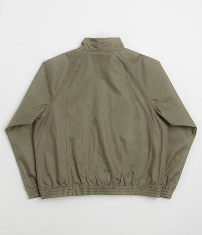 Nike SB Denim Track Jacket - Medium Olive / White