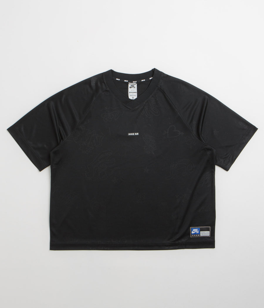 Nike SB Desk Doodle Jersey - Black