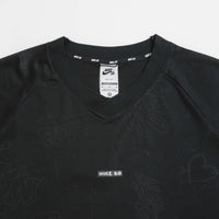 Nike SB Desk Doodle Jersey in Black thumbnail