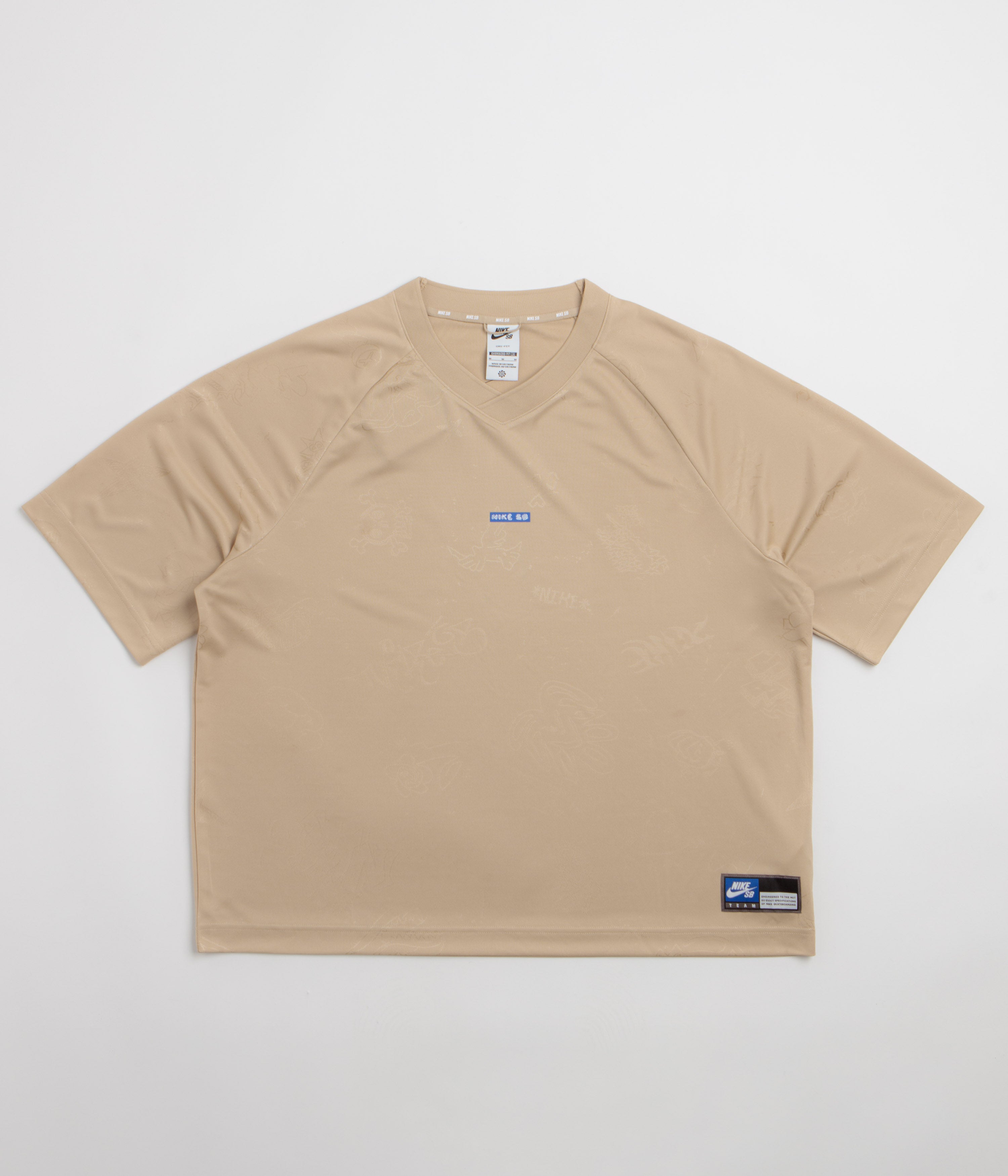 Nike SB Desk Doodle Jersey - Linen