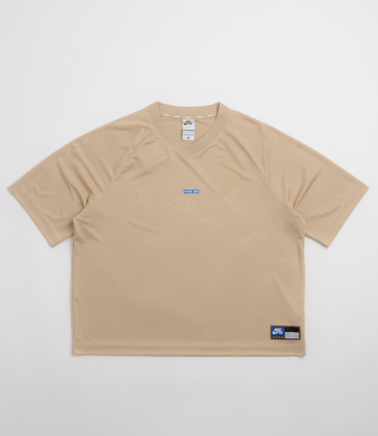 Nike SB Desk Doodle Jersey - Linen | flatspot