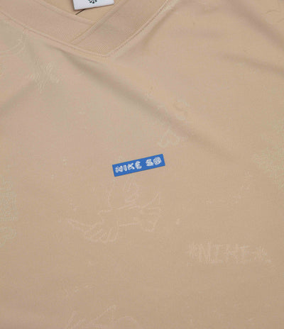 Nike SB Desk Doodle Jersey in Linen