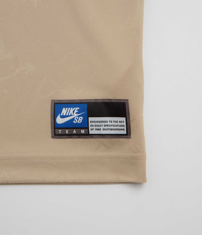 Nike SB Desk Doodle Jersey in Linen