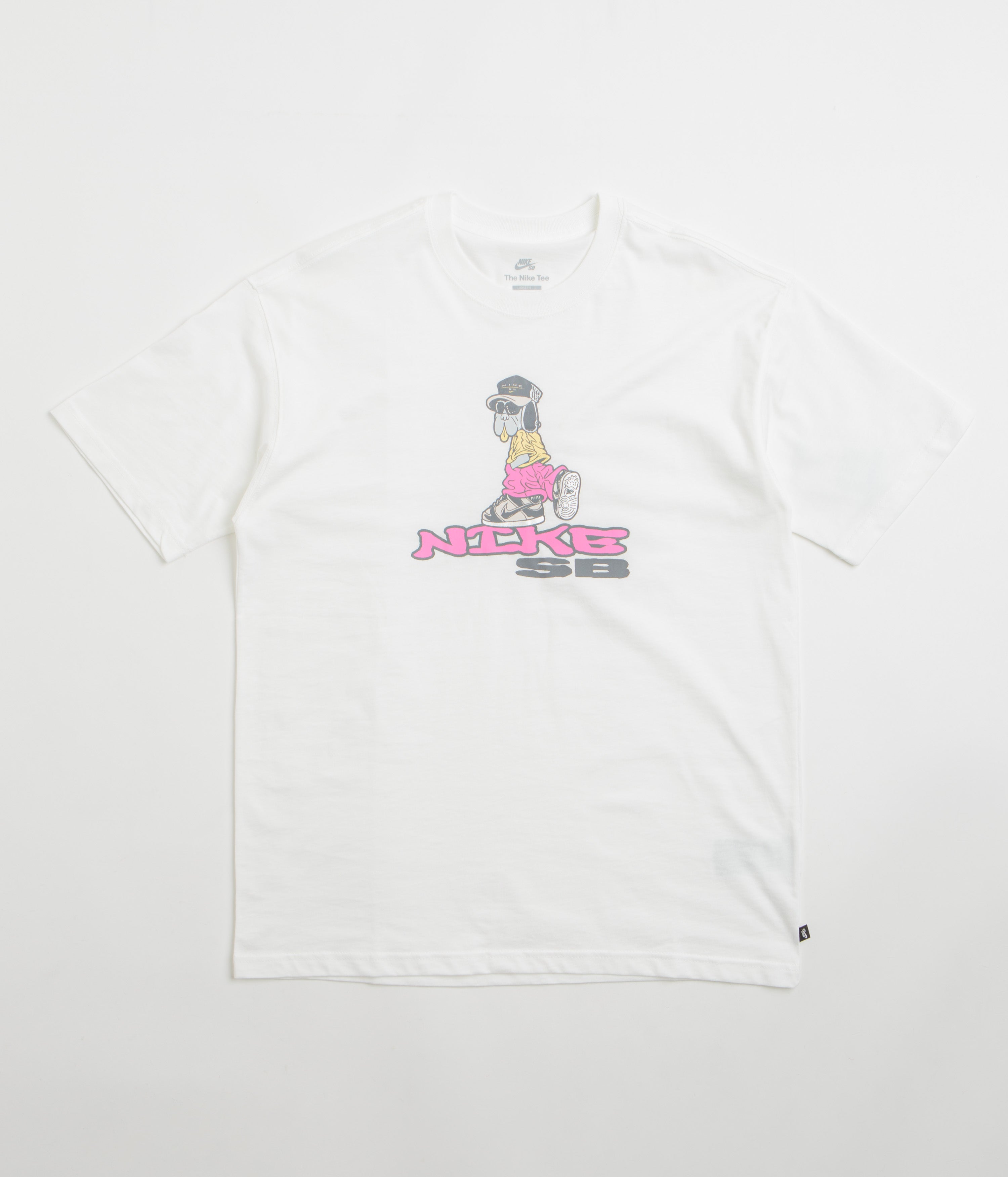 Nike SB Dunk Dog T-Shirt in White