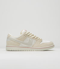 Nike SB Dunk Low Premium Shoes in Coconut Milk and Light Bone and Phantom