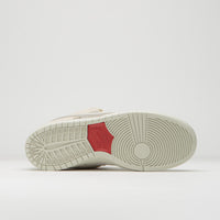 Nike SB Dunk Low Premium Shoes in Coconut Milk and Light Bone and Phantom thumbnail