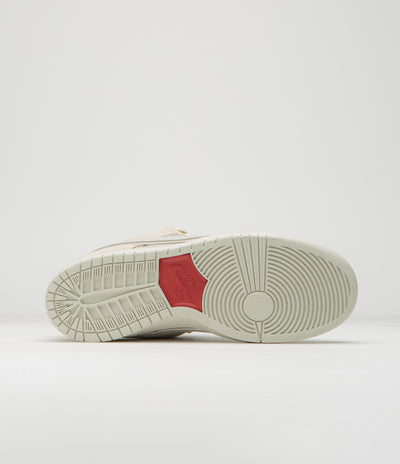 Nike SB Dunk Low Premium Shoes in Coconut Milk and Light Bone and Phantom