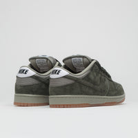 Nike SB Dunk Low Pro B Shoes - Sequoia / Sequoia - Light Army - White thumbnail