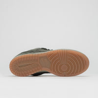 Nike SB Dunk Low Pro B Shoes - Sequoia / Sequoia - Light Army - White thumbnail