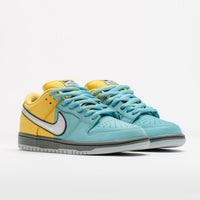 Nike SB Dunk Low Pro ‘Muni Fast' Shoes in Lightening and Wolf Grey and Denim Turquoise thumbnail