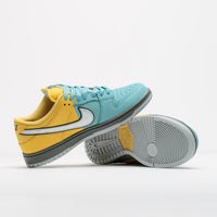Nike SB Dunk Low Pro ‘Muni Fast' Shoes in Lightening and Wolf Grey and Denim Turquoise thumbnail