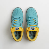 Nike SB Dunk Low Pro ‘Muni Fast' Shoes in Lightening and Wolf Grey and Denim Turquoise thumbnail