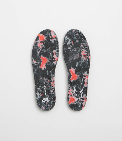 Nike SB Dunk Low Pro Premium 'Krampus' Shoes - Dark Smoke Grey / Campfire Orange - Black