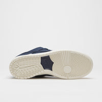 Nike SB Dunk Low Pro Premium Shoes - Midnight Navy / Midnight Navy - Desert Ochre thumbnail