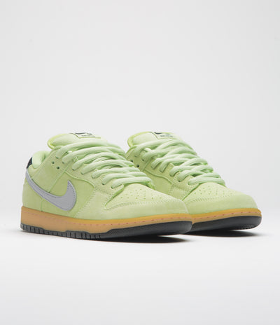 Nike SB Dunk Low Pro Premium 'Verdugo Mountain' Shoes in Pistachio Frost and Wolf Grey and Black