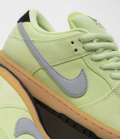 Nike SB Dunk Low Pro Premium 'Verdugo Mountain' Shoes in Pistachio Frost and Wolf Grey and Black