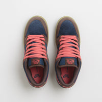 Nike SB Dunk Low Pro Shoes - Baroque Brown / Adobe - Midnight Navy thumbnail