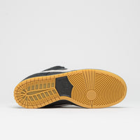 Nike SB Dunk Low Pro Shoes in Black and White and Black - Gum Light Brown - Black thumbnail