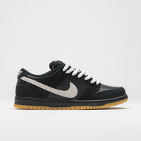 Nike SB Dunk Low Pro Shoes in Black and White and Black - Gum Light Brown - Black thumbnail