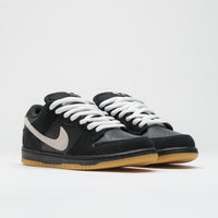 Nike SB Dunk Low Pro Shoes in Black and White and Black - Gum Light Brown - Black thumbnail