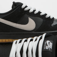 Nike SB Dunk Low Pro Shoes in Black and White and Black - Gum Light Brown - Black thumbnail