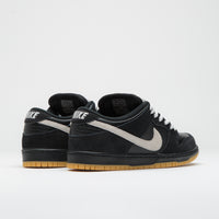 Nike SB Dunk Low Pro Shoes in Black and White and Black - Gum Light Brown - Black thumbnail