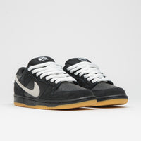 Nike SB Dunk Low Pro Shoes in Black and White and Black - Gum Light Brown - Black thumbnail