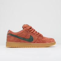 Nike SB Dunk Low Pro Shoes - Burnt Sunrise / Vintage Green thumbnail