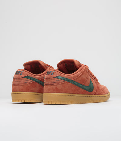 Nike SB Dunk Low Pro Shoes - Burnt Sunrise / Vintage Green