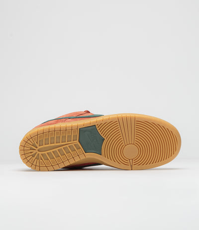 Nike SB Dunk Low Pro Shoes - Burnt Sunrise / Vintage Green