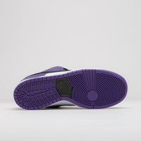 Nike SB Dunk Low Pro Shoes - Court Purple / Black - White - Court Purple thumbnail