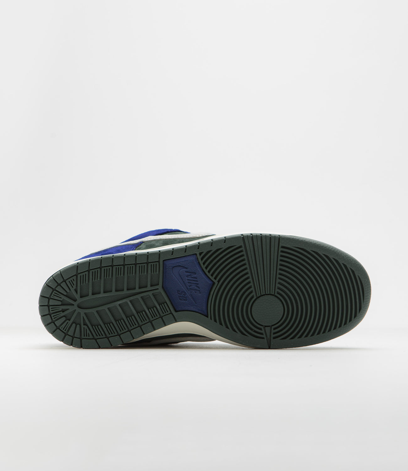 Royal blue and sales green nike dunks high