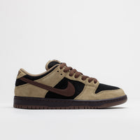 Nike SB Dunk Low Pro Shoes - Filbert / Light Chocolate - Black - Burgundy Ash thumbnail
