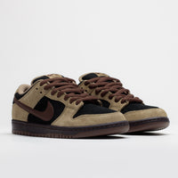 Nike SB Dunk Low Pro Shoes - Filbert / Light Chocolate - Black - Burgundy Ash thumbnail