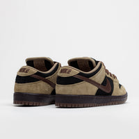 Nike SB Dunk Low Pro Shoes - Filbert / Light Chocolate - Black - Burgundy Ash thumbnail