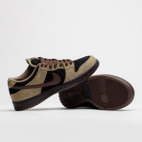 Nike SB Dunk Low Pro Shoes - Filbert / Light Chocolate - Black - Burgundy Ash thumbnail