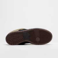 Nike SB Dunk Low Pro Shoes - Filbert / Light Chocolate - Black - Burgundy Ash thumbnail