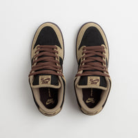 Nike SB Dunk Low Pro Shoes - Filbert / Light Chocolate - Black - Burgundy Ash thumbnail