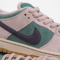 Nike SB Dunk Low Pro Shoes - Mineral Slate / Dark Raisin - Particle Rose thumbnail