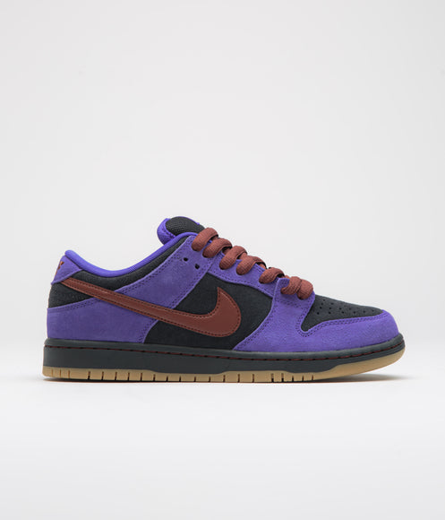 Nike SB Dunk Low Pro Shoes - Persian Violet / Cinnamon - Off Noir