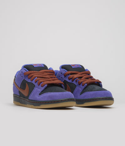 Nike SB Dunk Low Pro Shoes - Persian Violet / Cinnamon - Off Noir