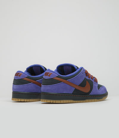 Nike SB Dunk Low Pro Shoes - Persian Violet / Cinnamon - Off Noir
