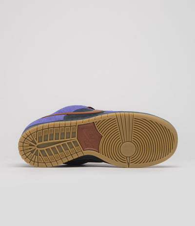 Nike SB Dunk Low Pro Shoes - Persian Violet / Cinnamon - Off Noir